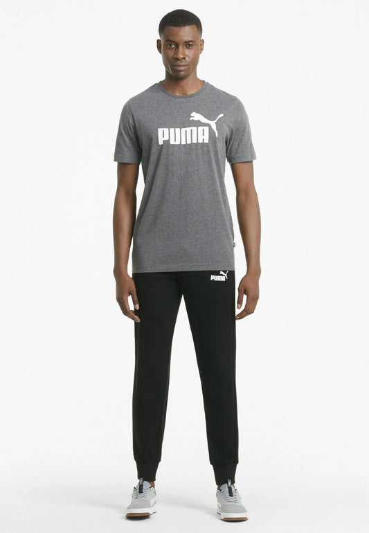 PUMA ESS Jersey Pants, Pantaloni Uomo - Nero, Blu