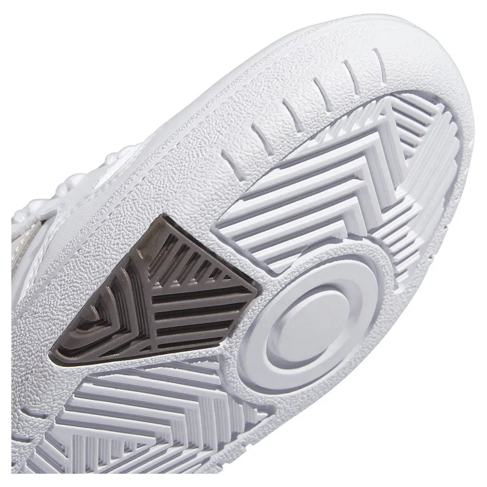 Adidas HOOPS 3.0 MID K, Sneaker Alta Ragazzi - Bianco, Beige