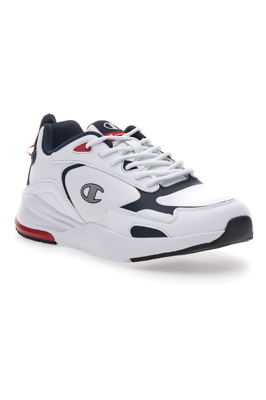 Champion Ramp Up Ripstop, Scarpe Da Ginnastica Uomo - Bianco, Grigio