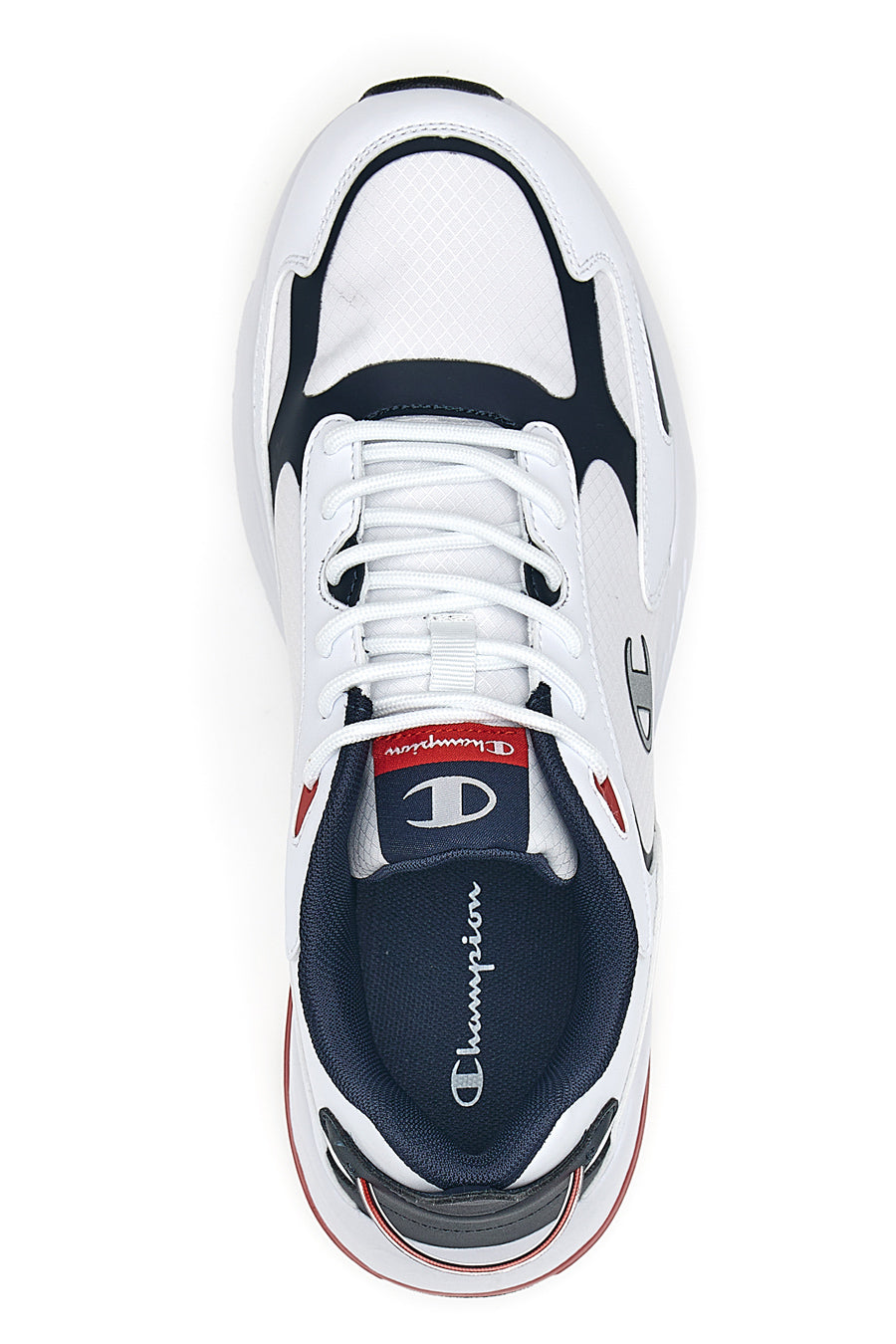 Champion Ramp Up Ripstop, Scarpe Da Ginnastica Uomo - Bianco, Grigio