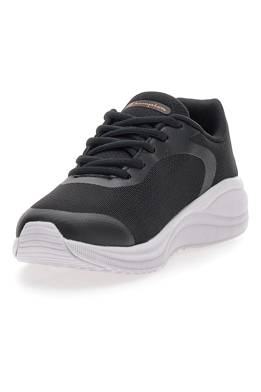 Champion Syphon Engage Mesh B GS, Scarpe Da Ginnastica Unisex Ragazzo - Nero/Rosso