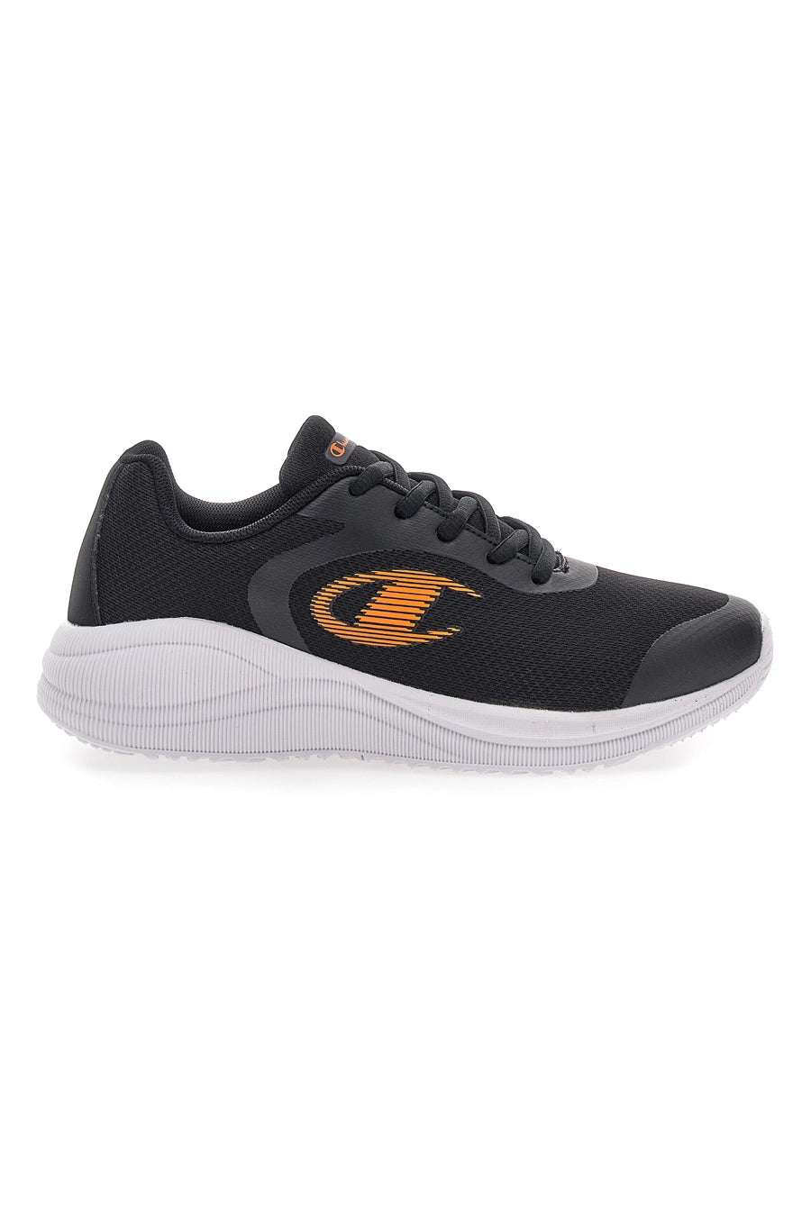 Champion Syphon Engage Mesh B GS, Scarpe Da Ginnastica Unisex Ragazzo - Nero/Rosso