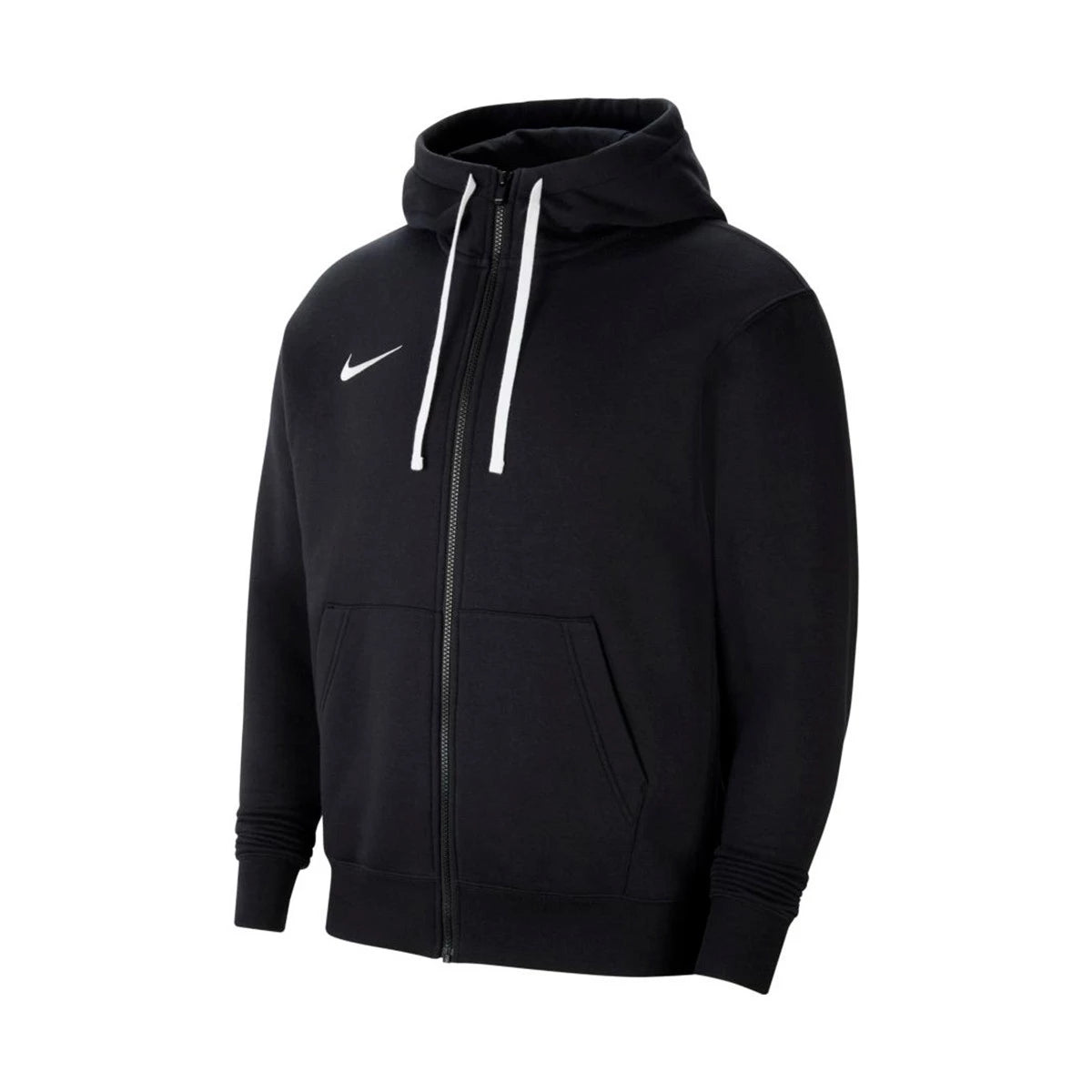 Nike CW6887, Felpa Con Zip Da Uomo Con Logo Ricamato - Nero