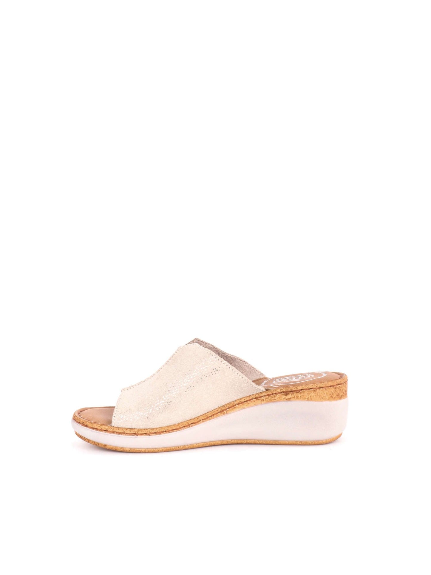 Fly Flot 36 H68 BG, Ciabatta in Pelle Donna - Beige