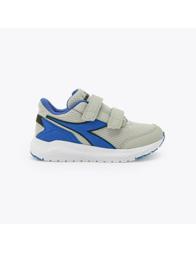 Diadora FALCON 3 JR V, Scarpe da Ginnastica Bambini - Grigio, Blu