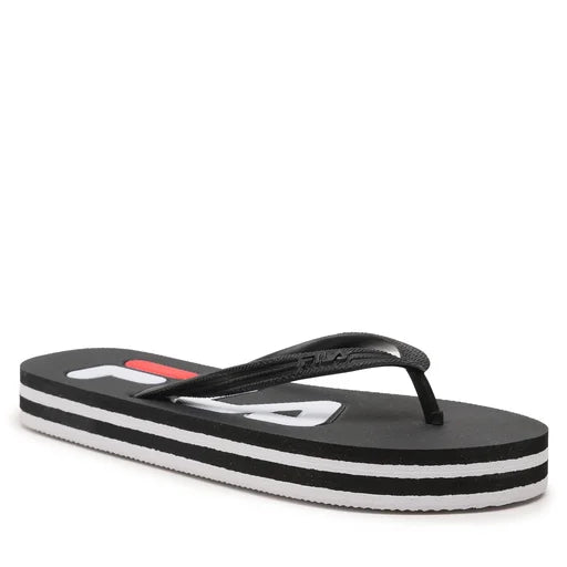 FILA Troy Zeppa Slipper - Infradito Donna - Black