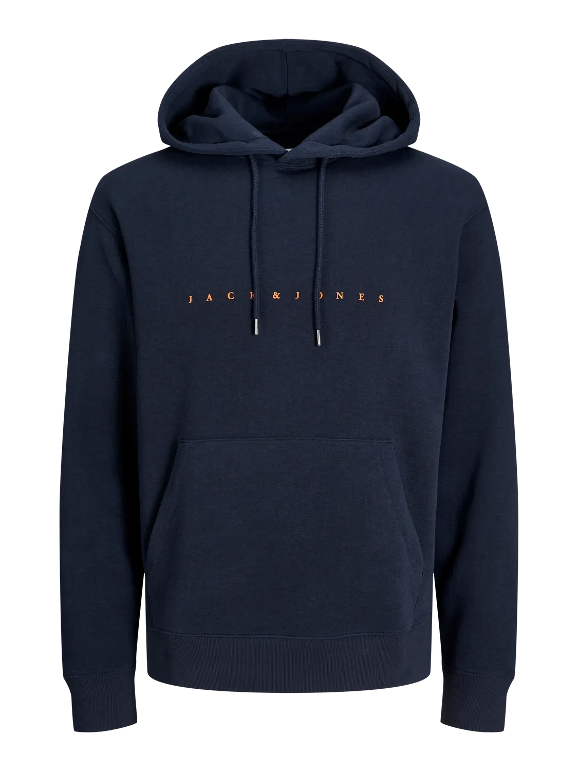 JACK & JONES, JJESTAR JJ SWEAT HOOD NOOS, Felpa Uomo - Beige / Navy