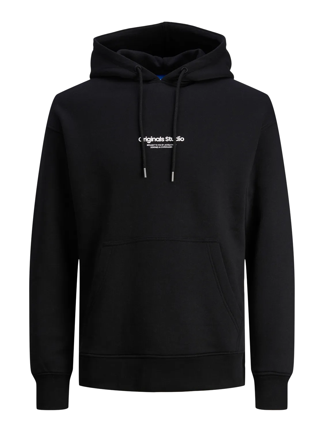 JACK & JONES, JORVESTERBRO SWEAT HOOD NOOS, Felpa Uomo - Nero, Verde