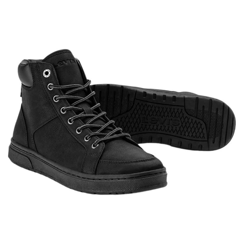 Levi's Sneakers Piper Mid, Sneaker Da Uomo - Full Black