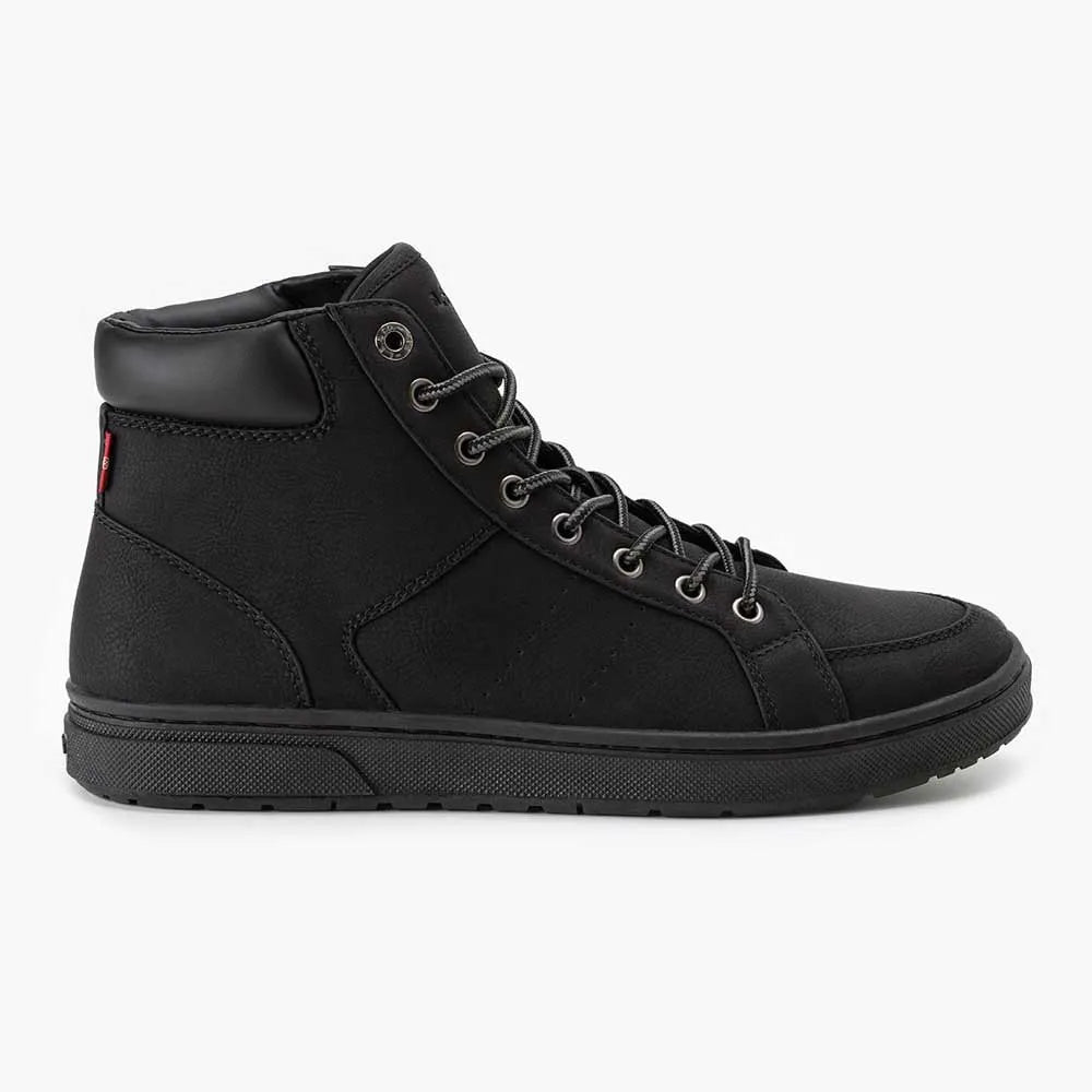 Levi's Sneakers Piper Mid, Sneaker Da Uomo - Full Black