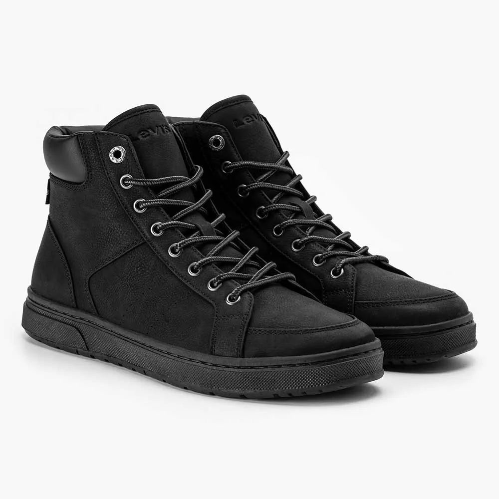 Levi's Sneakers Piper Mid, Sneaker Da Uomo - Full Black