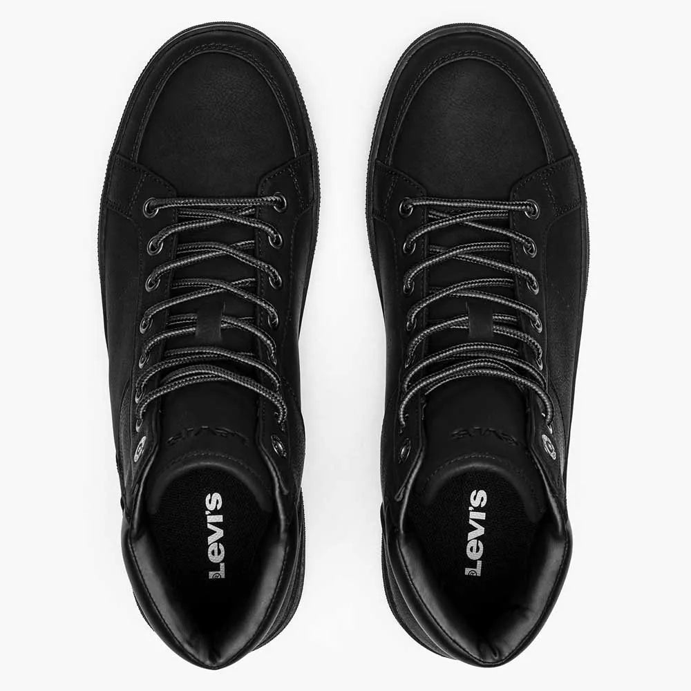 Levi's Sneakers Piper Mid, Sneaker Da Uomo - Full Black