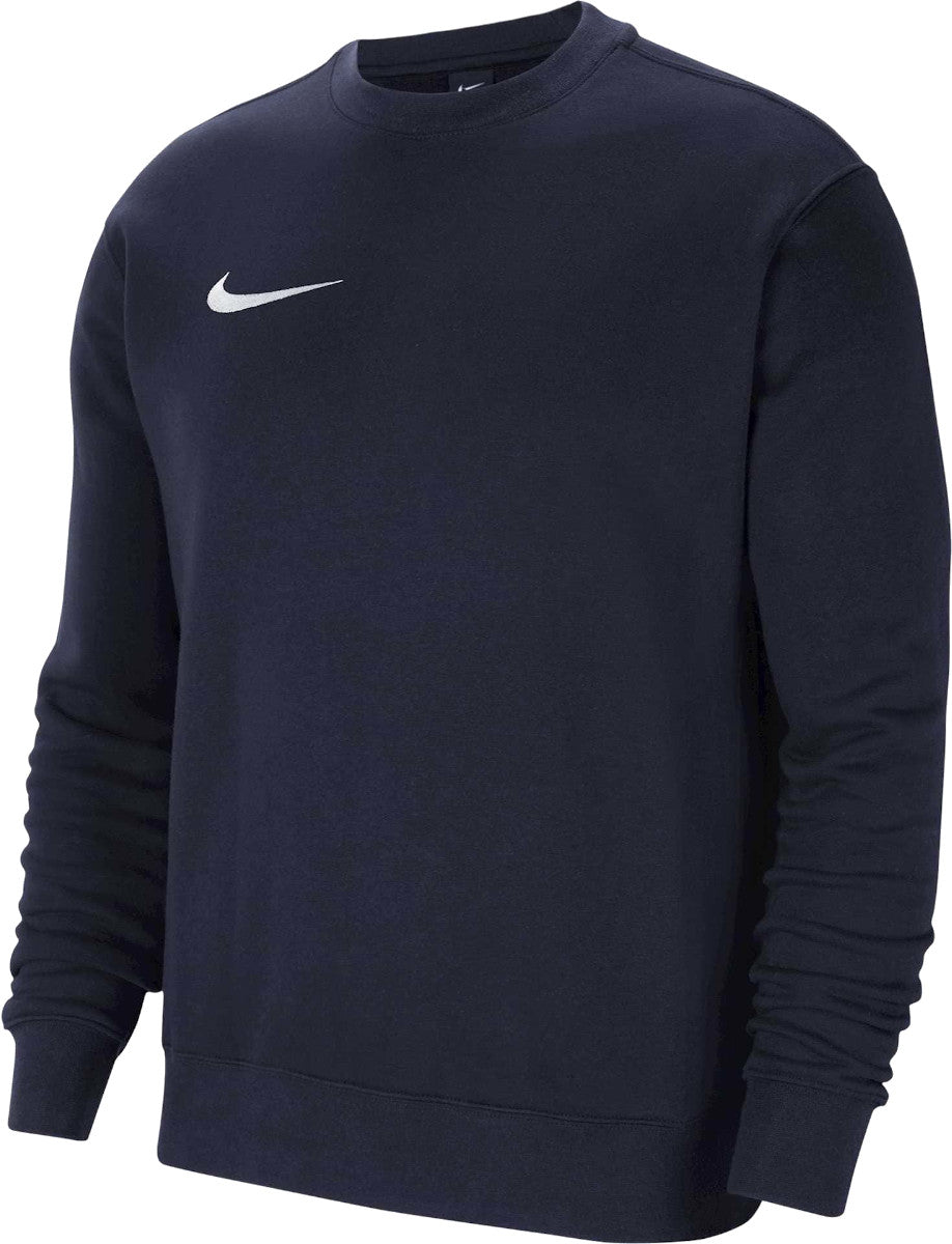 Nike CW6902, Felpa Senza Cappuccio Da Uomo Con Logo Ricamato - Nero