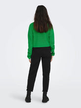 Carica l&#39;immagine nel visualizzatore di Gallery, Only, ONLMALAVI L/S CROPPED PULLOVER KNT NOOS - Verde
