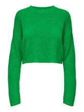 Carica l&#39;immagine nel visualizzatore di Gallery, Only, ONLMALAVI L/S CROPPED PULLOVER KNT NOOS - Verde
