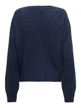 Carica l&#39;immagine nel visualizzatore di Gallery, Only, ONLKRISTINA LS O-NECK PULLOVER EX KNT - Navy
