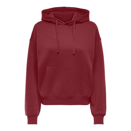 ONLBEST L/S HOOD SWT, Felpa Con Cappuccio - Navy, Grigio, Bordeaux