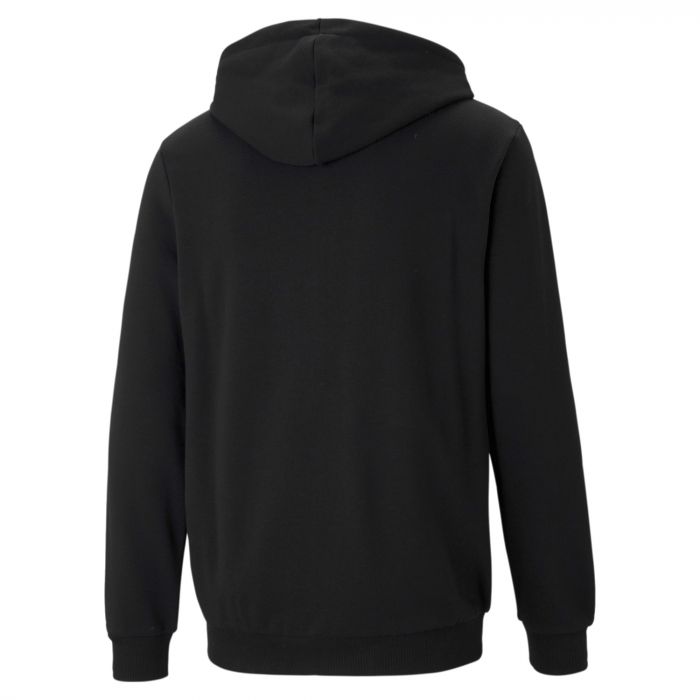 Puma ESS Small Logo FZ Hoodie, Felpa Zip e Cappuccio - Nero