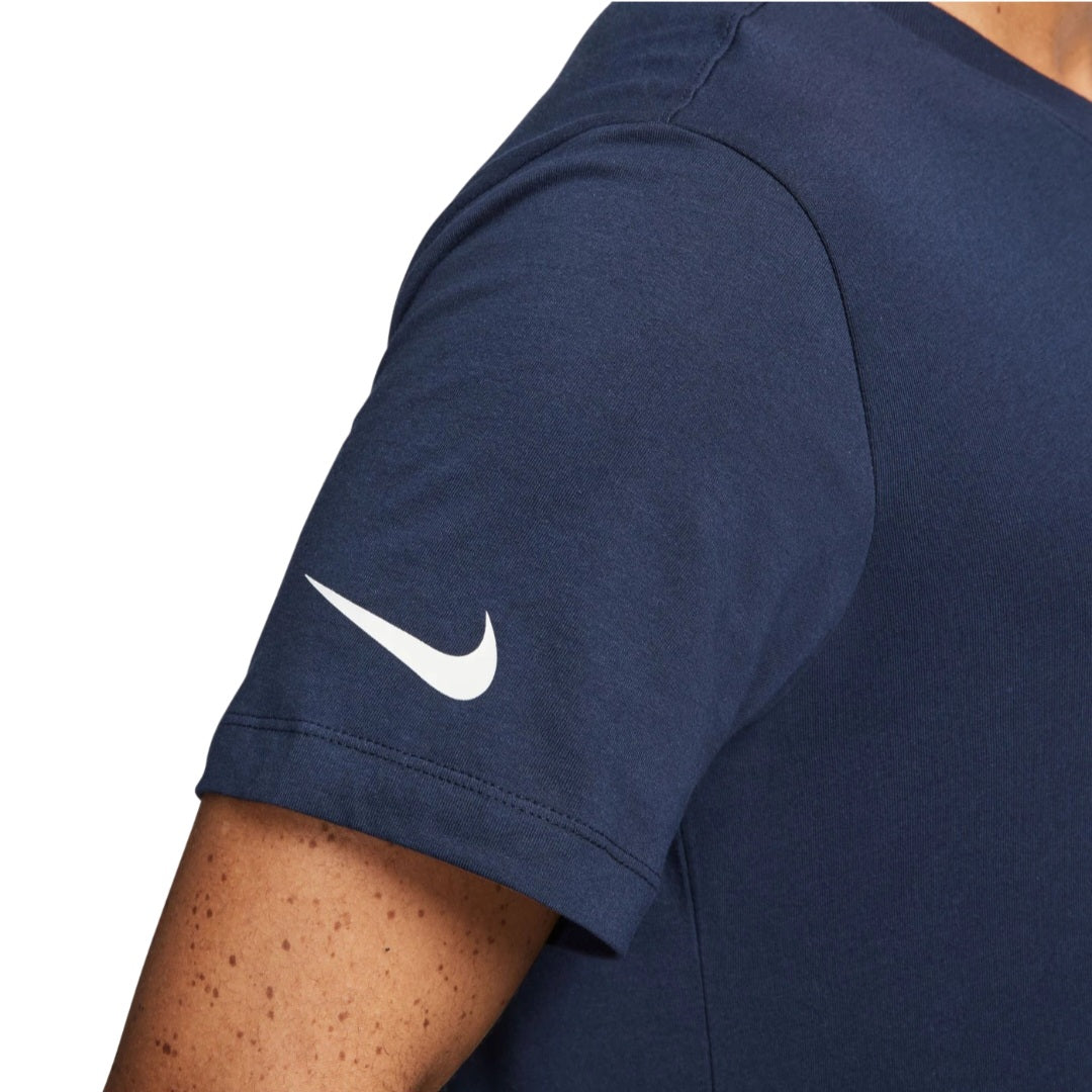 NIKE CZ0881 T-Shirt Uomo - Blu, Verde, Bianco