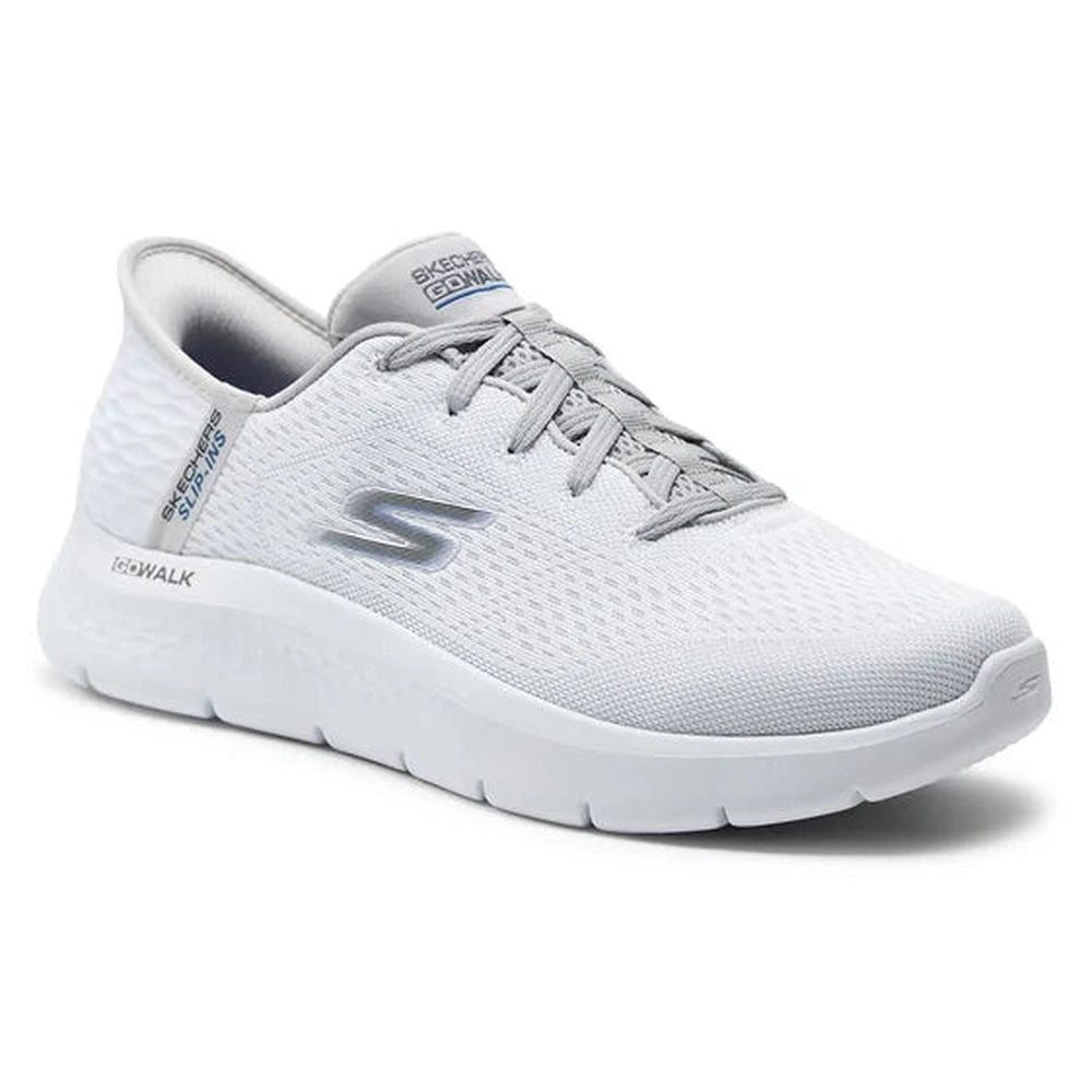 Skechers Go Walk Flex, Sneaker Uomo - White Grey