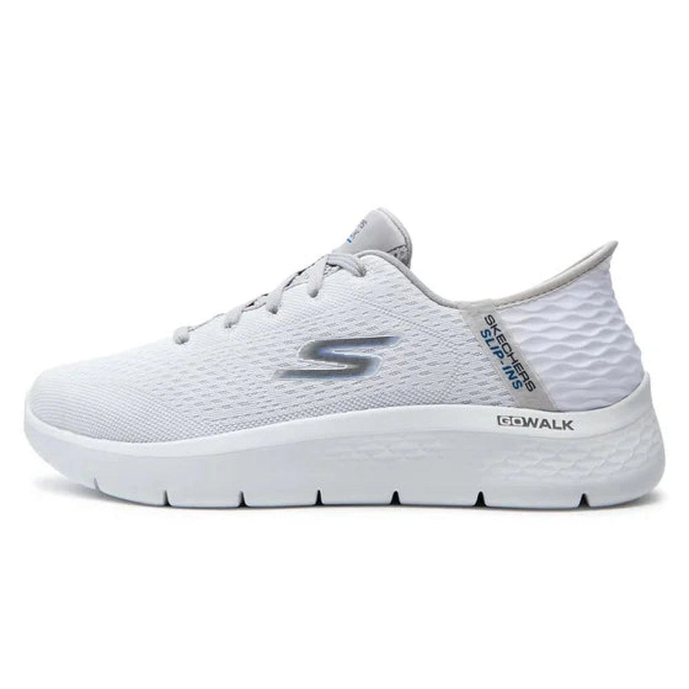 Skechers Go Walk Flex, Sneaker Uomo - White Grey