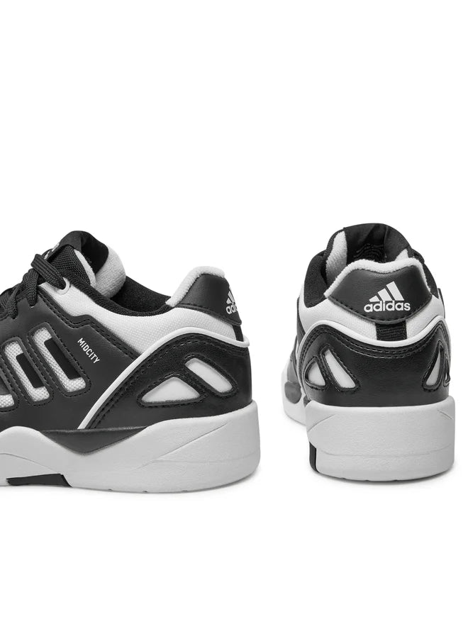 Adidas MIDCITY LOW J, Sneaker Ragazzi - Nero e Bianco