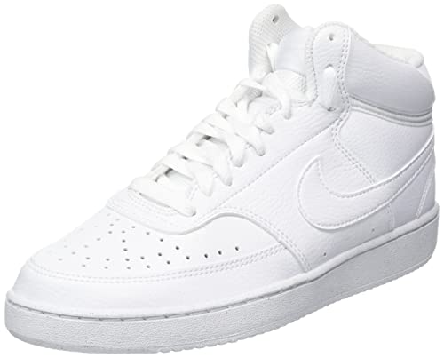 Scarpe Nike Court Vision Mid Next Nature, Scarpe da Ginnastica Uomo, Bianco