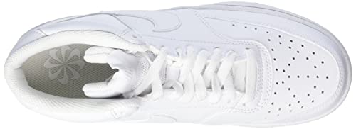 Scarpe Nike Court Vision Mid Next Nature, Scarpe da Ginnastica Uomo, Bianco