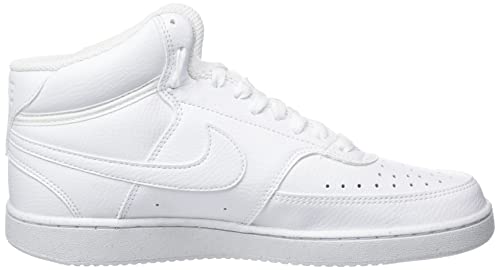 Scarpe Nike Court Vision Mid Next Nature, Scarpe da Ginnastica Uomo, Bianco