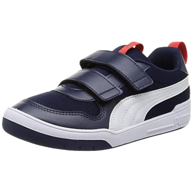 Scarpe per Bambina e Bambino Sport PUMA 380845 MULTIFLEX Mesh V PS 09 Navy Size-Map