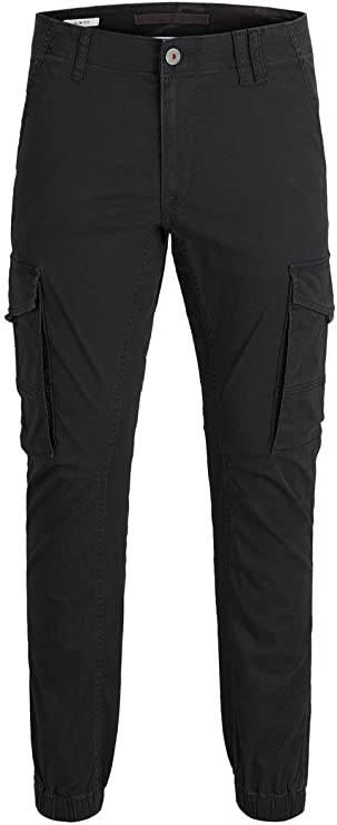 Pantalone Cargo Nero uomini Jack & Jones  JJIPAUL