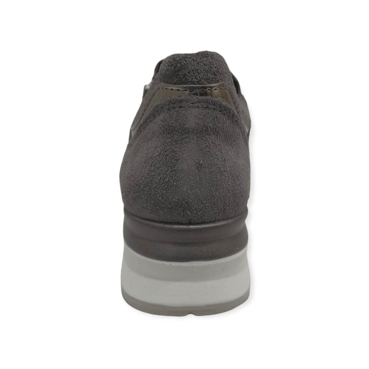 Scarpe Donna Sneakers Agorà Casual Made in Italy, Grigio | Nero