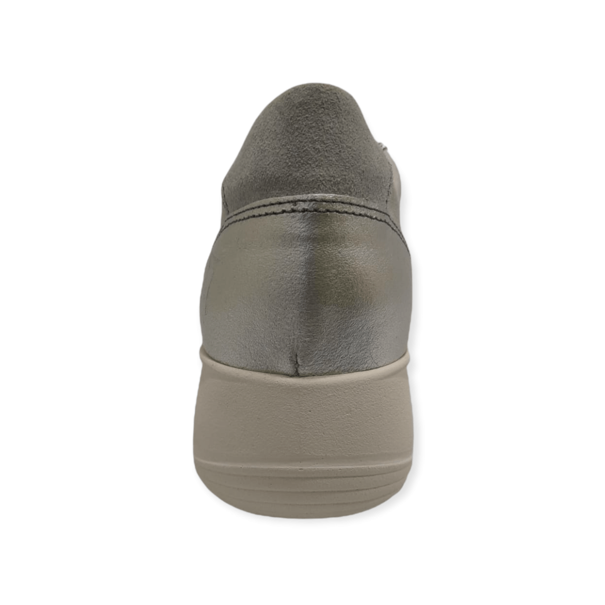 Scarpe Donna Agorà Sneakers Casual Made in Italy, Grigio | Perla