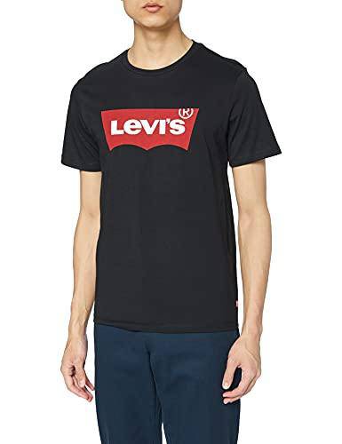 Maglietta Levi's Set-in Neck , Nero Graphic H215-hm Black , Uomo