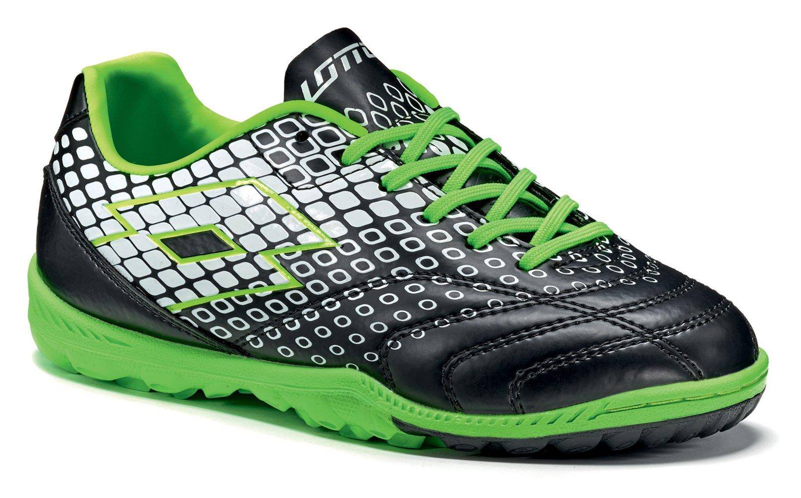 Scarpe calcetto Lotto SC JR Spider 700 TF GS Verde/Bianco