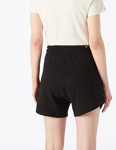 Pantaloncini PUMA Ess 5"" High Waist Shorts TR , Nero | Bianco, Donna