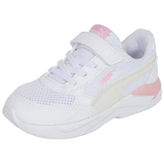 PUMA X-Ray Speed Lite AC Inf, Scarpe da Ginnastica Unisex-Bimbi 0-24, Bianco N Cloud F Fucsia Rosa