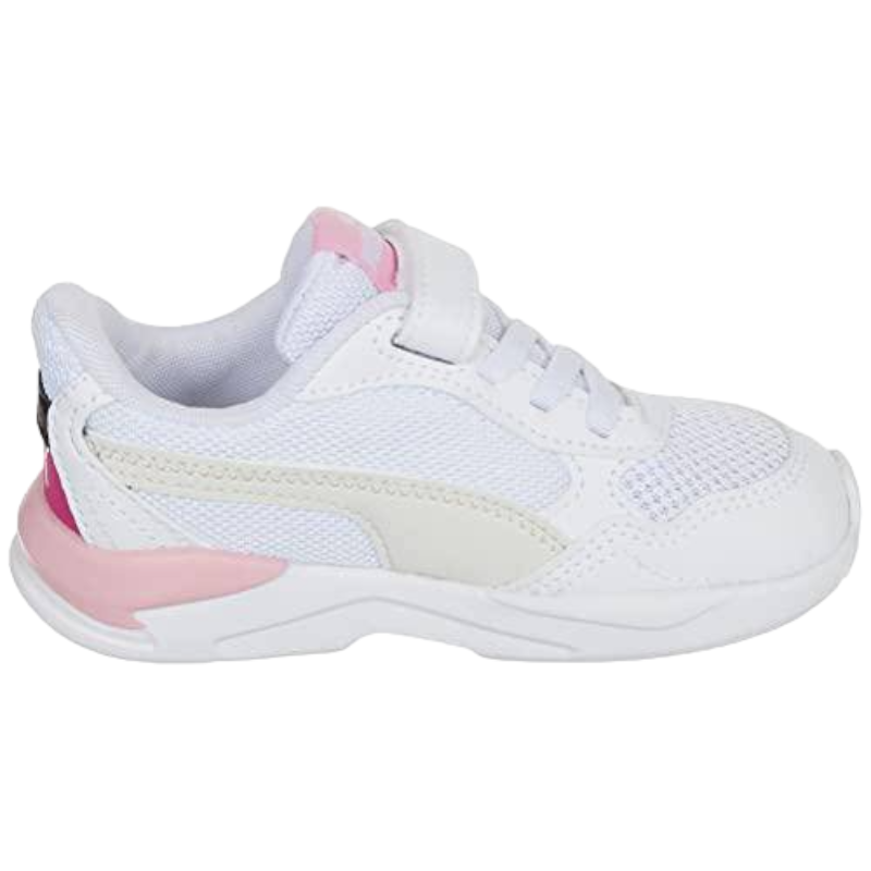 PUMA X-Ray Speed Lite AC Inf, Scarpe da Ginnastica Unisex-Bimbi 0-24, Bianco N Cloud F Fucsia Rosa